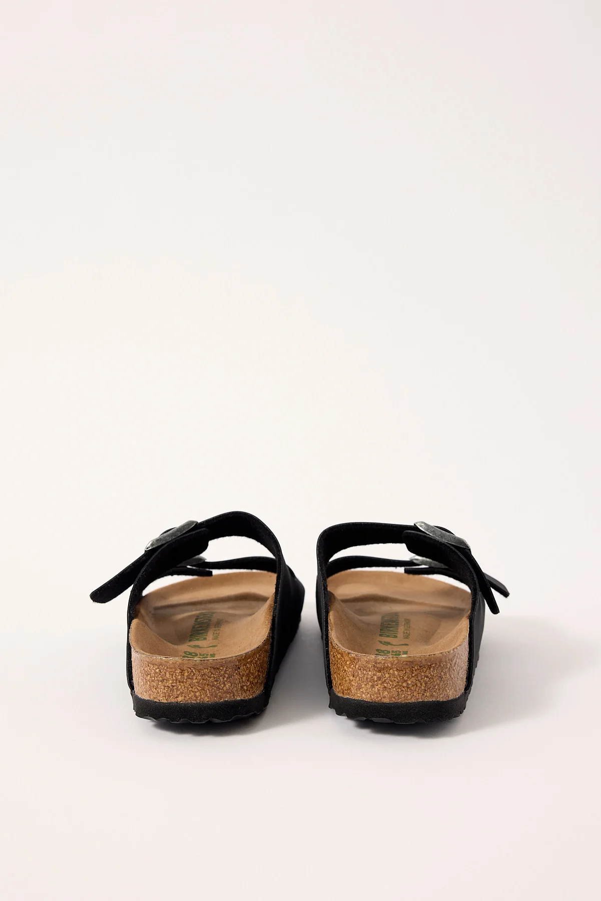 Birkenstock Arizona Vegan Black Birkibuc Narrow Black - Image 4