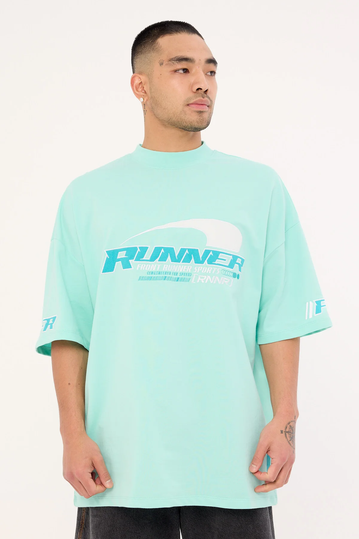 Front Runner Circuit Tee Tiffany Blue - Image 3