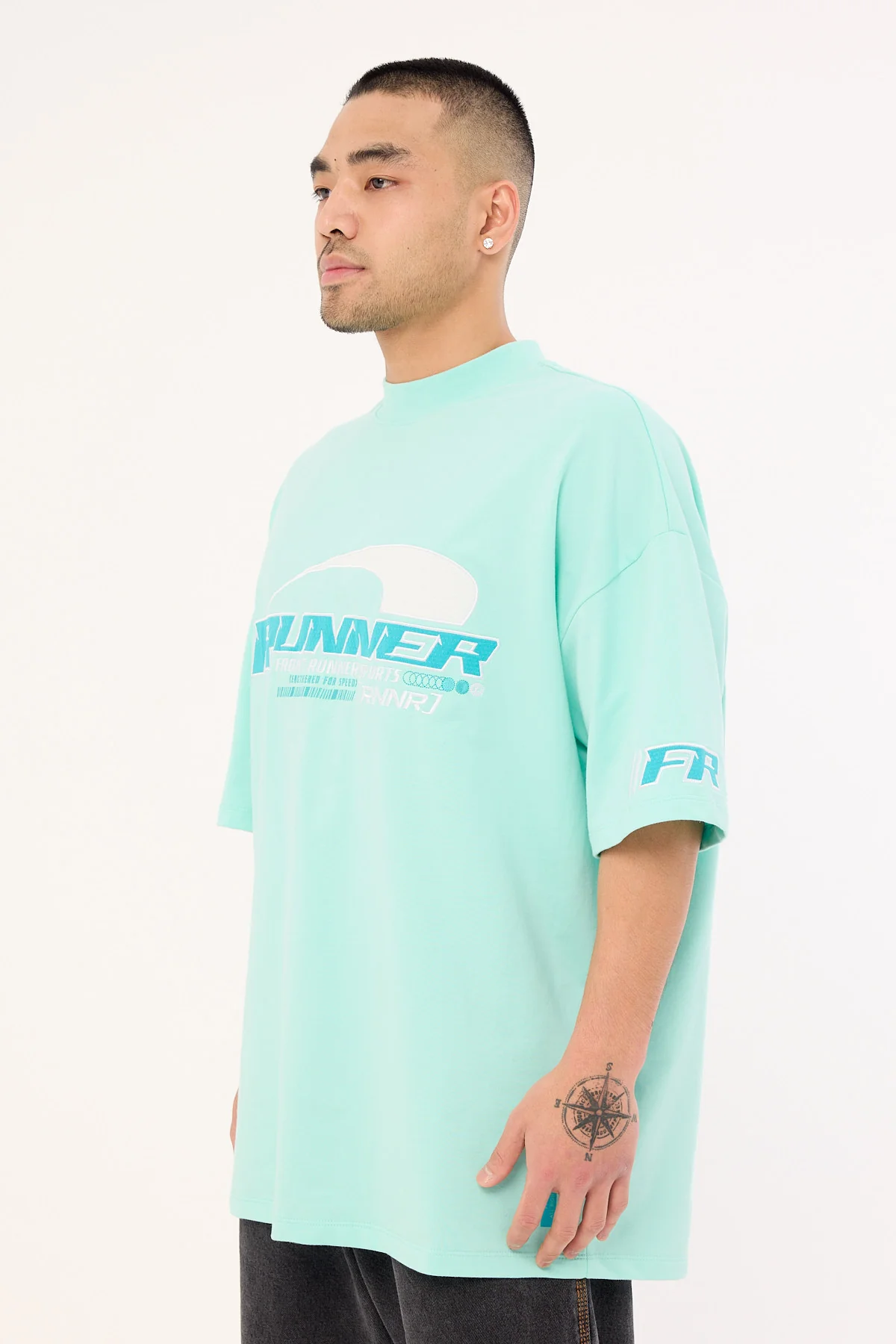 Front Runner Circuit Tee Tiffany Blue - Image 4