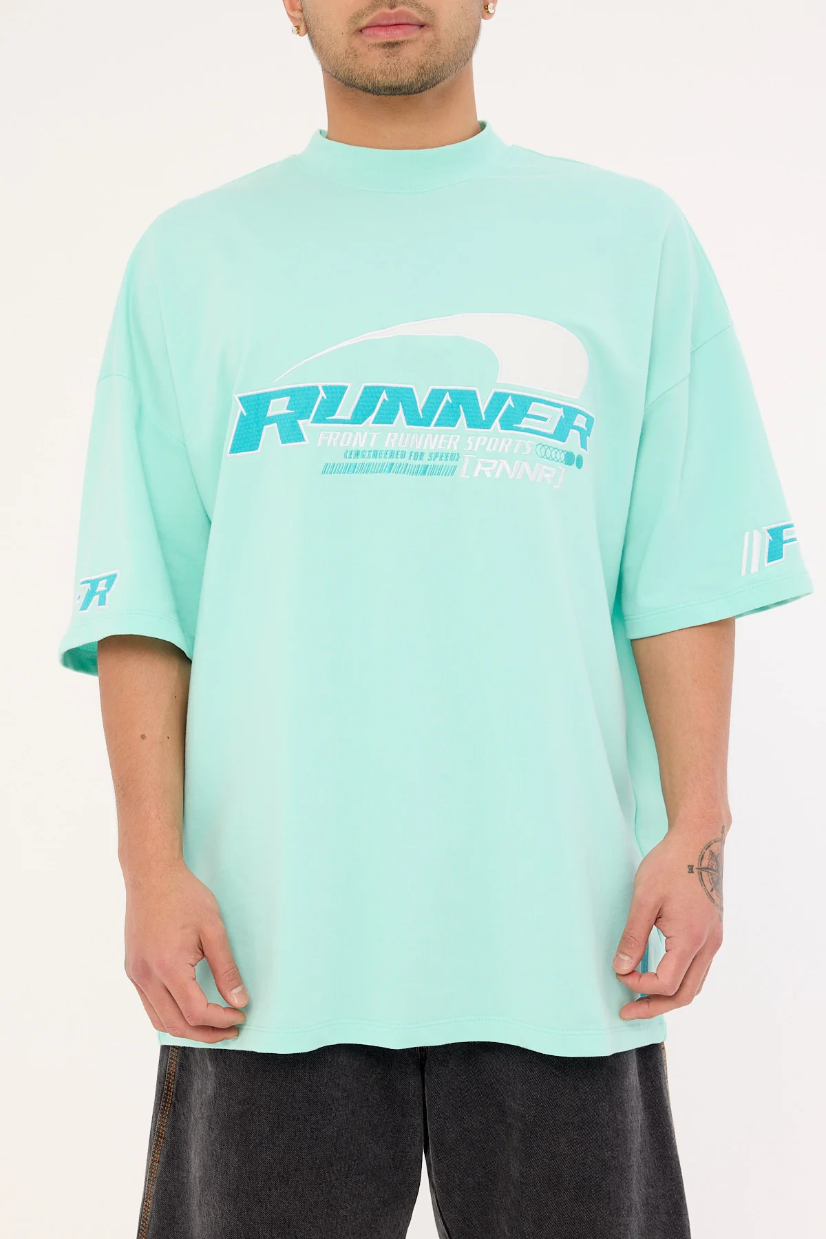 Front Runner Circuit Tee Tiffany Blue - Image 7