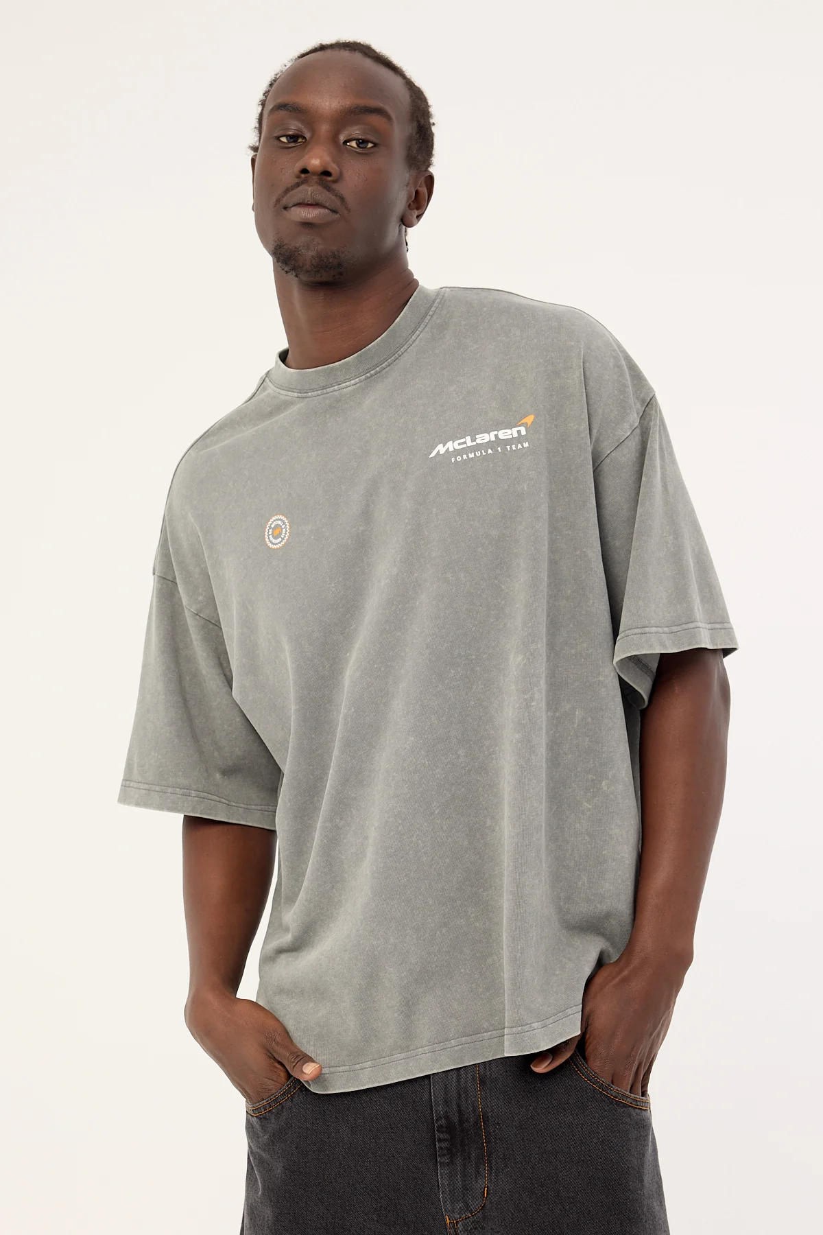 Mitchell & Ness 1963 Boxy Tee Washed Black - Image 4