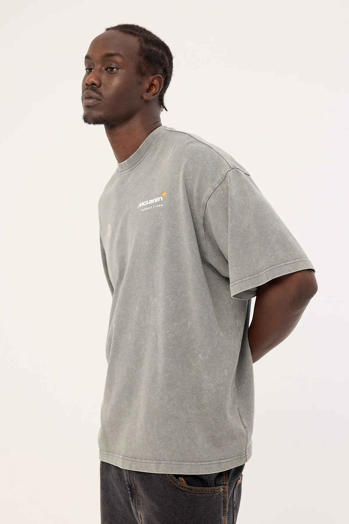 Mitchell & Ness 1963 Boxy Tee Washed Black - Image 6