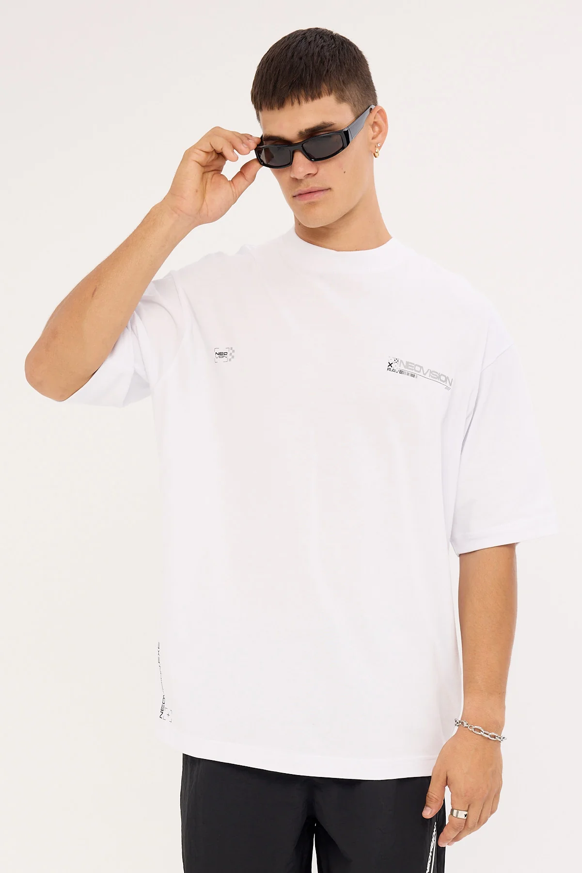 Neovision Scythe Oversize Super Heavy Tee White - Image 3