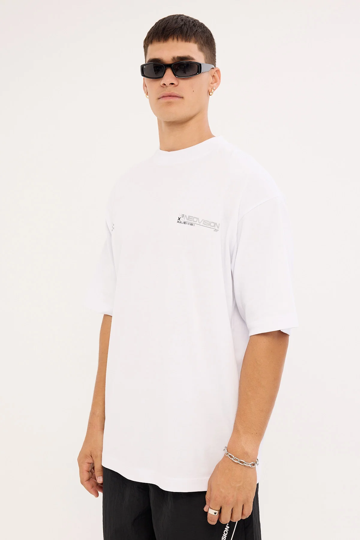 Neovision Scythe Oversize Super Heavy Tee White - Image 5