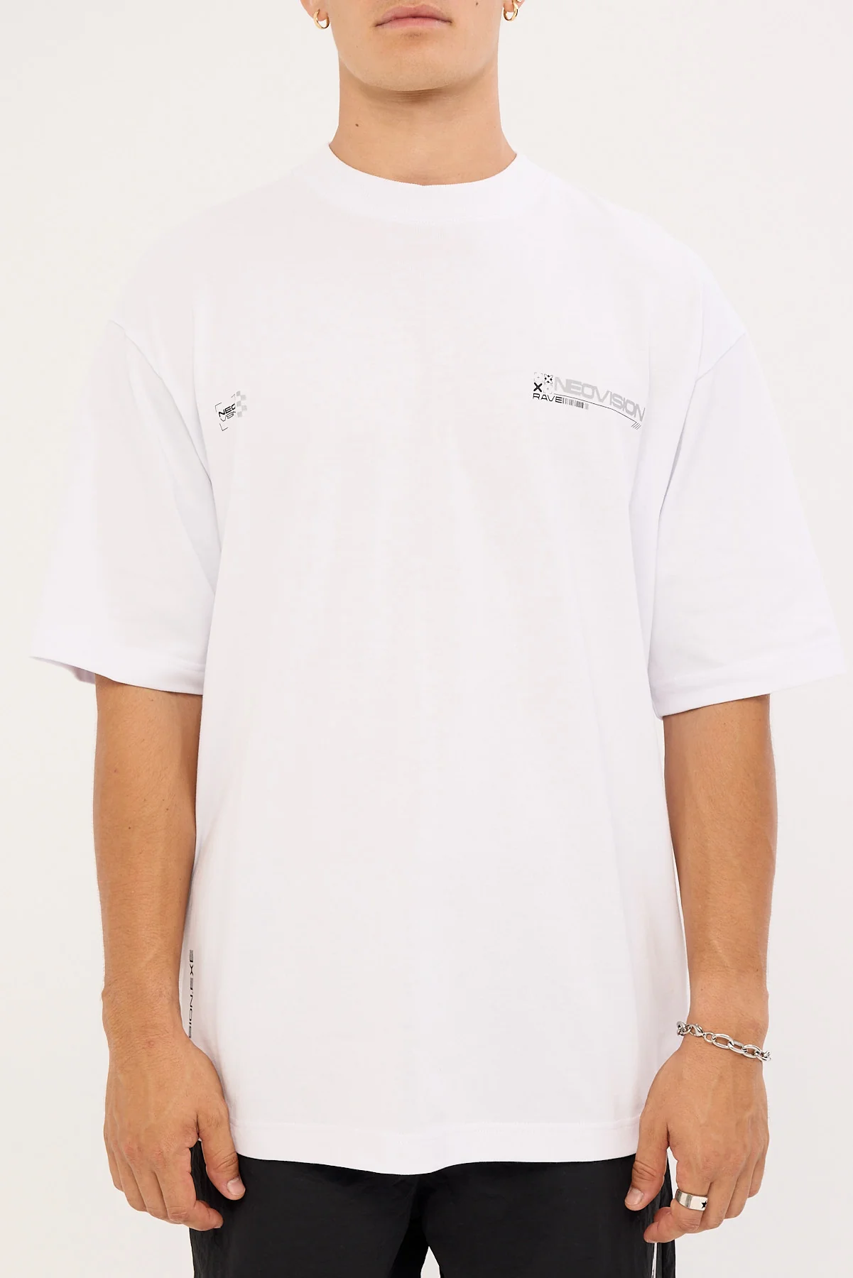 Neovision Scythe Oversize Super Heavy Tee White - Image 7