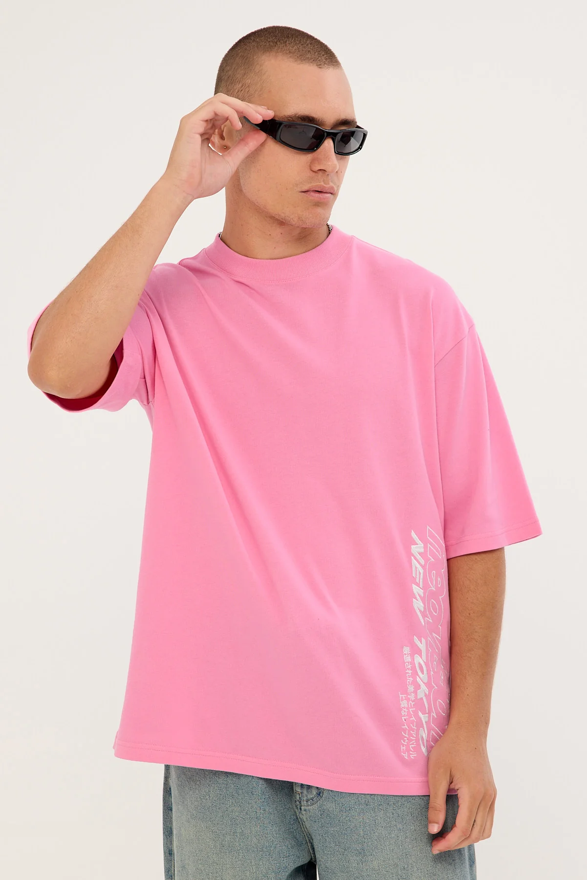 Neovision Stratus Street Super Heavy Tee Pink - Image 3