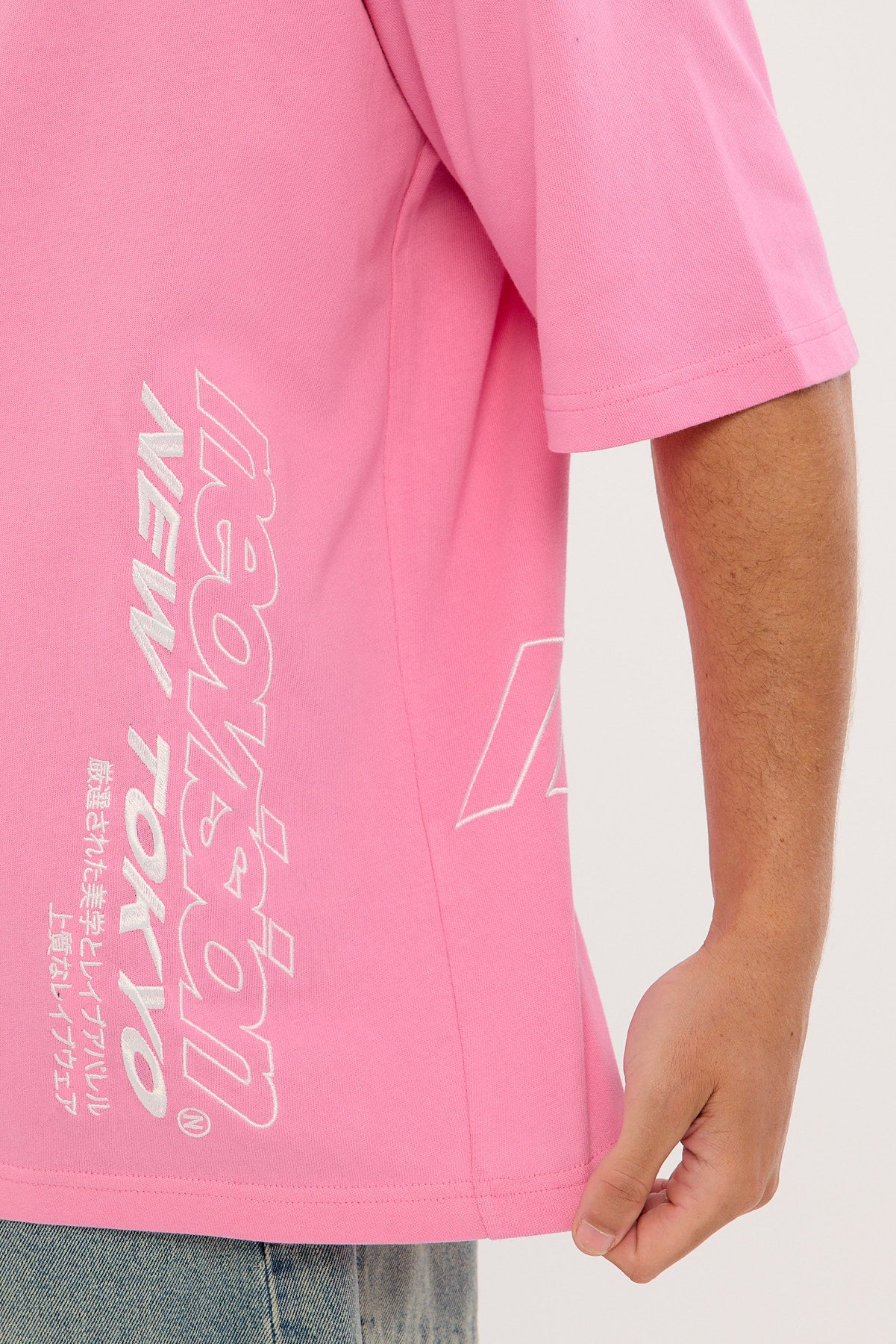 Neovision Stratus Street Super Heavy Tee Pink - Image 4