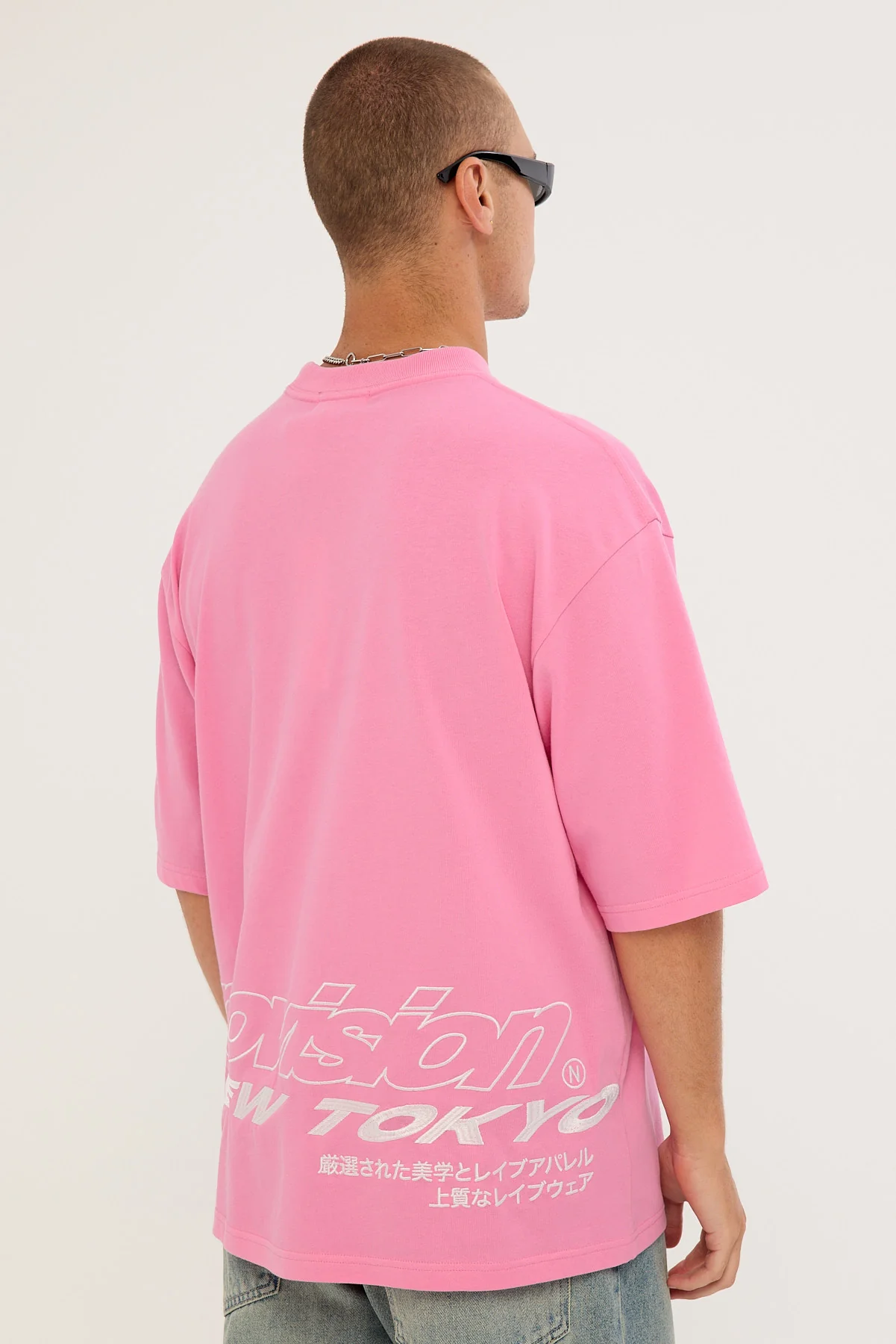 Neovision Stratus Street Super Heavy Tee Pink - Image 6