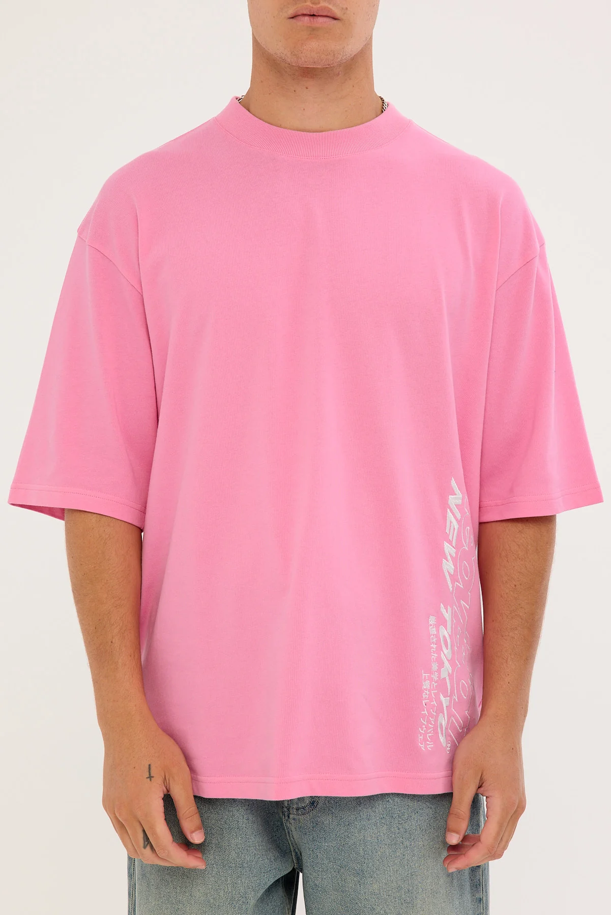 Neovision Stratus Street Super Heavy Tee Pink - Image 7