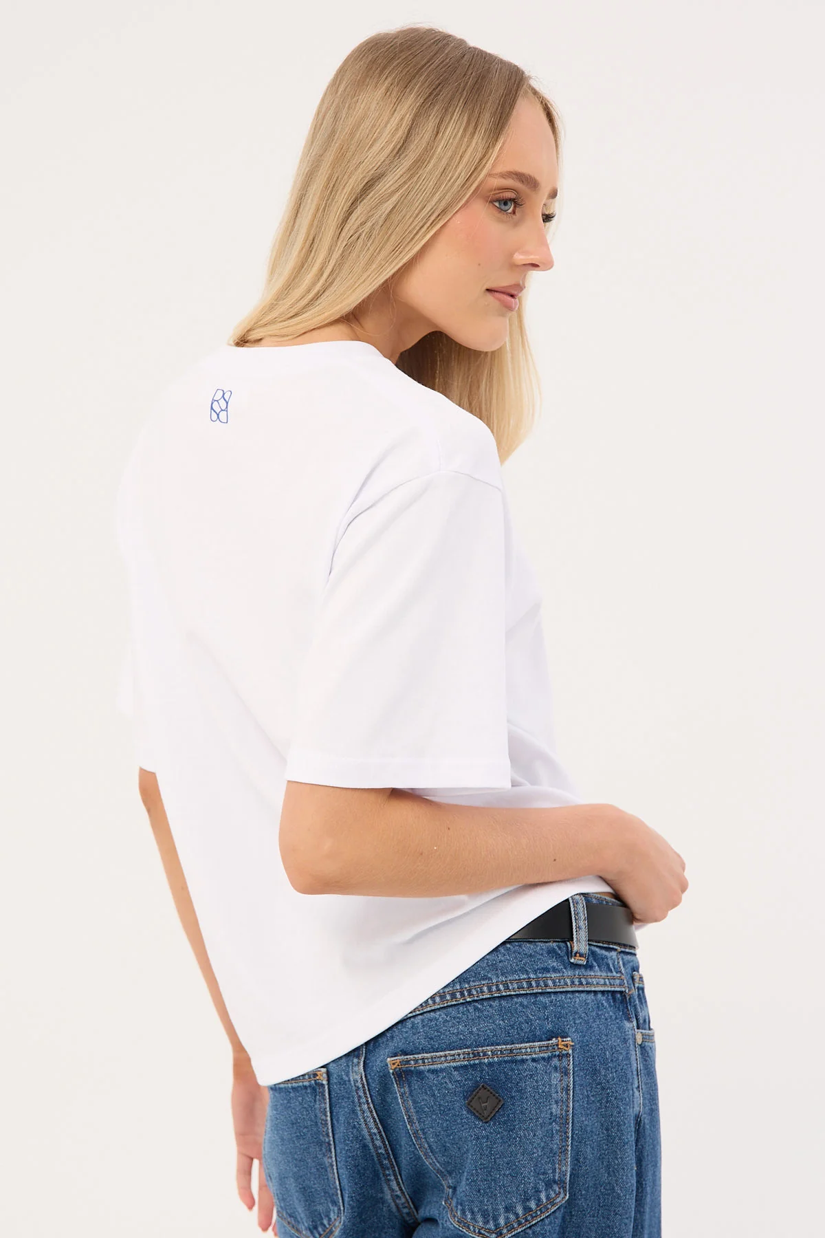 Perfect Stranger Les Sardines Oversized Graphic Tee White - Image 4