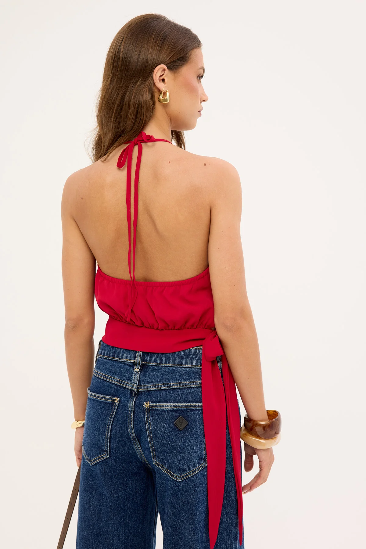Perfect Stranger Stella Halter Top Red - Image 5