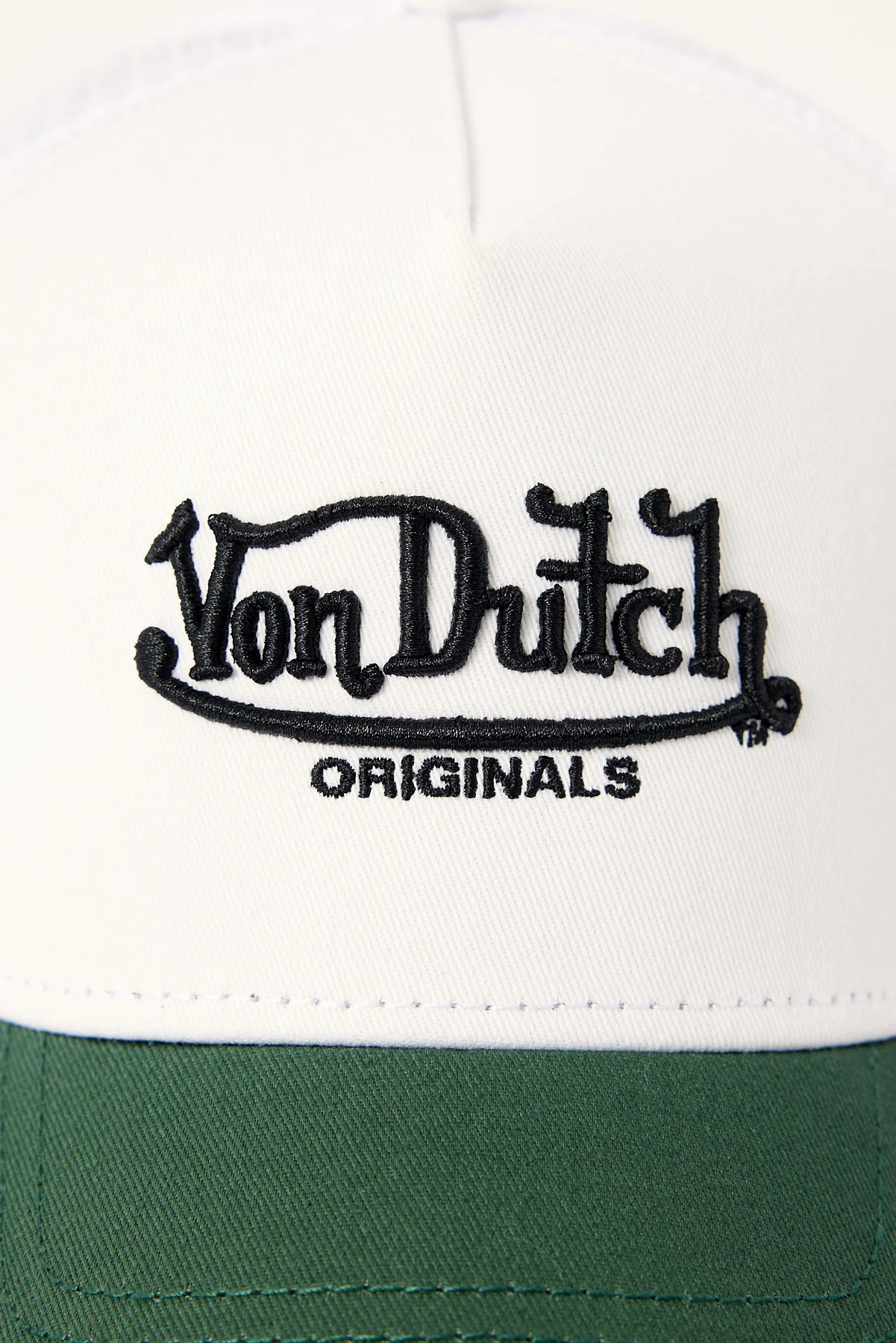 Von Dutch Two-Tone Trucker White/Green - Image 3