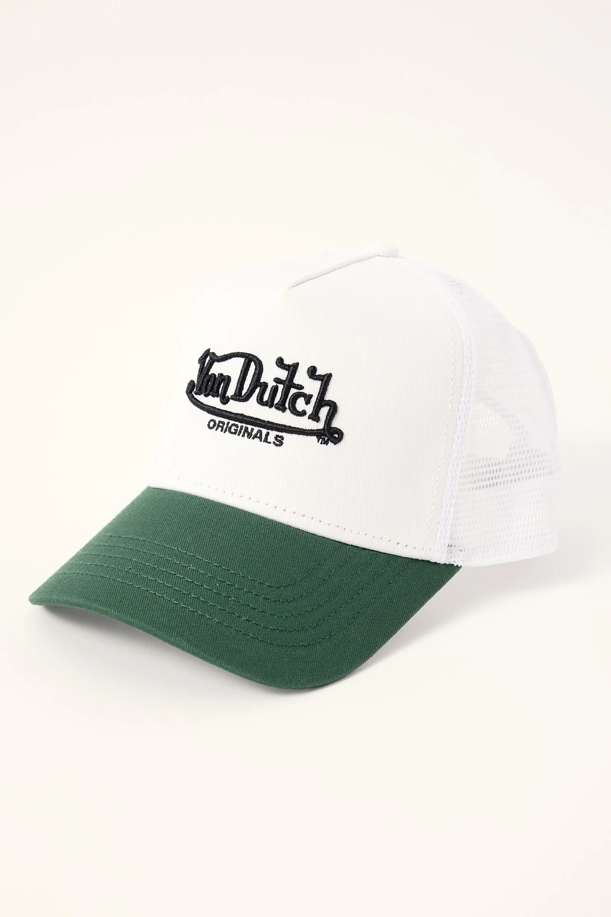 Von Dutch Two-Tone Trucker White/Green - Image 4